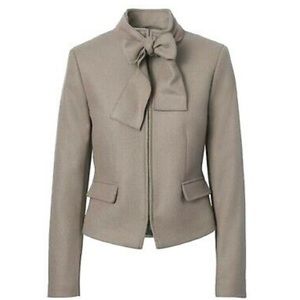 BANANA REPUBLIC MARIO BELLUCCI WOOL TAUPE JACKET